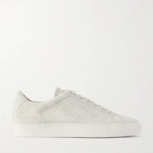 Common Projects Men's Sneakers in Light Gray Suede